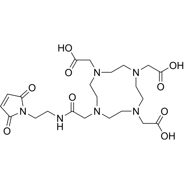 Maleimide-DOTA (Maleimido-mono-amide-DOTA) 1006711-90-5